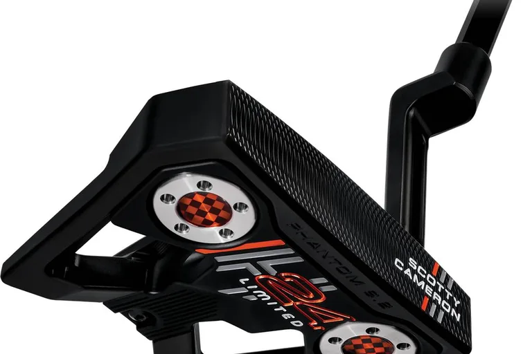 Scotty Cameron LTD Phantom 9.2 H24 (2024) Plumber Neck Putter - Sort - Højre - Str. 34.5" - Scotty Cameron Full Contact Slim (2025) Standard Sort/Rød