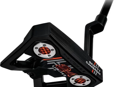Scotty Cameron LTD Phantom 9.2 H24 (2024) Plumber Neck Putter - Sort - Højre - Str. 34.5" - Scotty Cameron Full Contact Slim (2025) Standard Sort/Rød