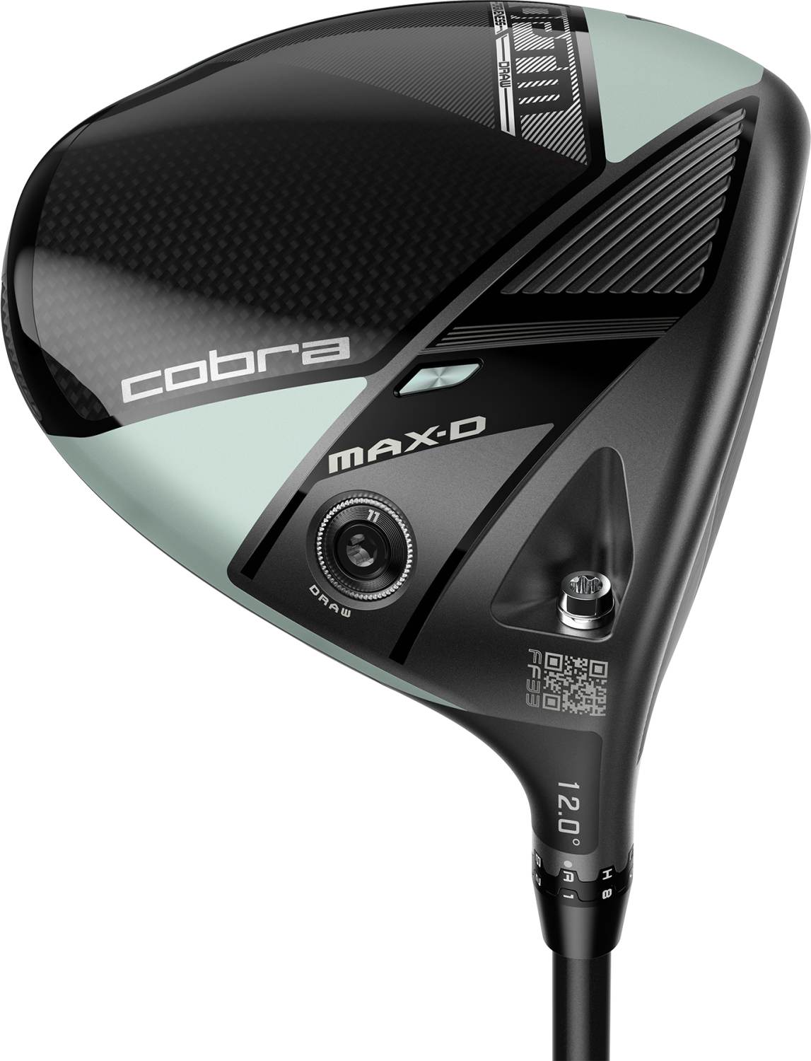Cobra OPTM Max-D Dame Driver - Black - Højre - 12.0° - Mitsubishi Chemical Vanquish 40 Dame Grafit