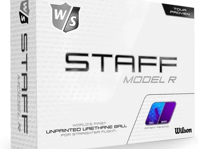 Wilson Staff Staff Model Raw Logobolde - Hvid