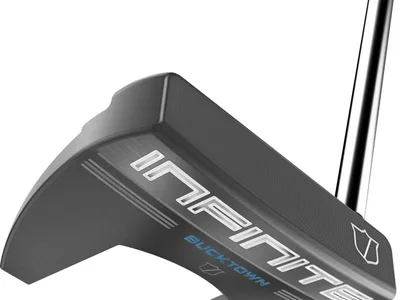 Wilson Staff Infinite Bucktown (2024) Double Bend Neck Dame Putter - Sort - Højre - Str. 33" - Wilson Staff COUNTERBALANCED (2022) Oversize Lyseblå/Hvid