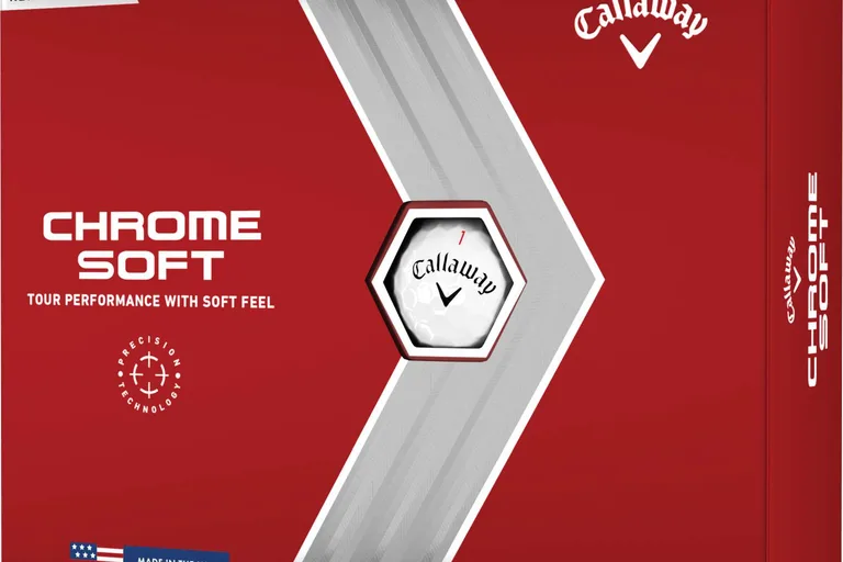 Callaway Chrome Soft (2022) Logobolde - Hvid
