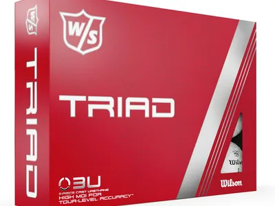 Wilson Staff Triad (2022) Logobolde - Hvid