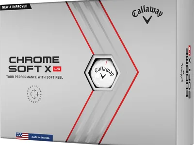 Callaway Chrome Soft X Low Spin (2022) Logobolde - Hvid