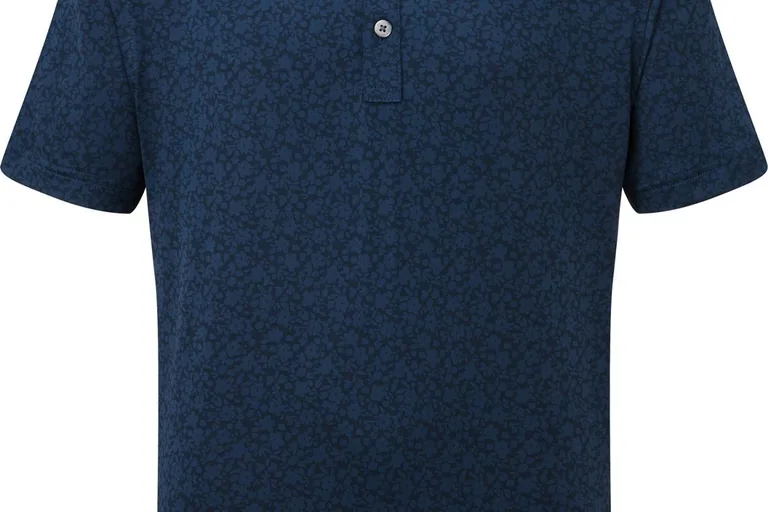 FootJoy Painted Floral Lisle Junior Poloshirt
