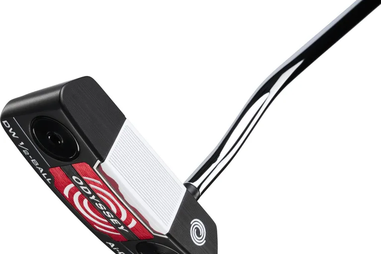Odyssey Ai-Dual Double Wide 1/2 Ball Double Bend Neck Putter