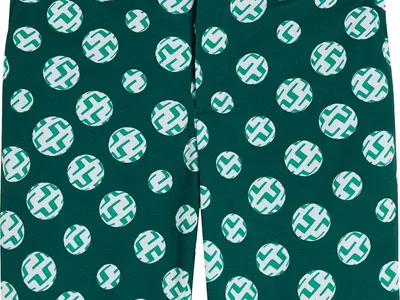 J. Lindeberg Tim Herre Shorts - Rain Forest Sphere Dot - Str. 33"
