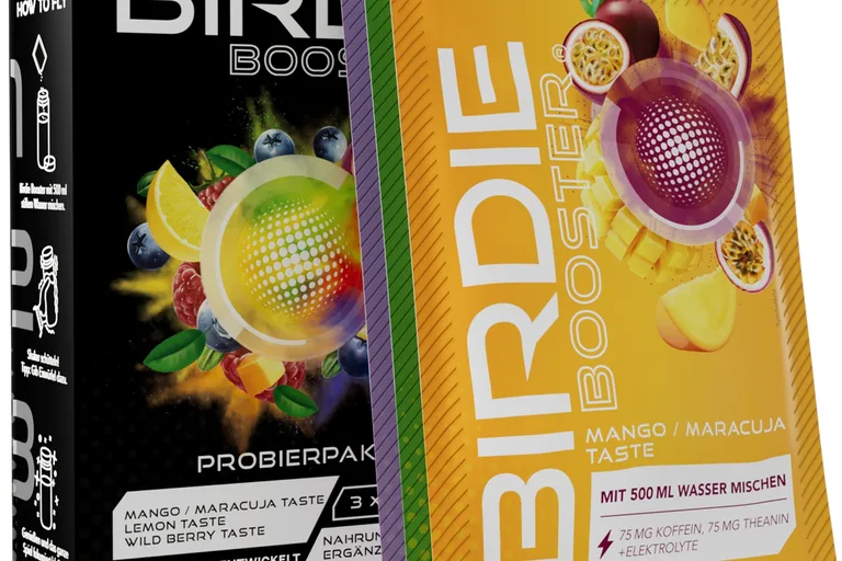 Birdie Booster Fokus Drink prøvepakke - 3-pak