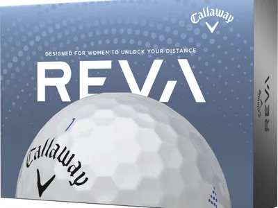 Callaway Reva (2023) Dame Logobolde - Hvid