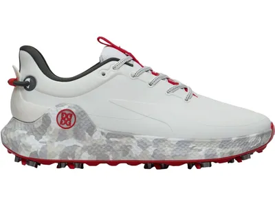 G/FORE Golfsko MG4+ O2 G/Lock Camo mellemsål, hvid/rød