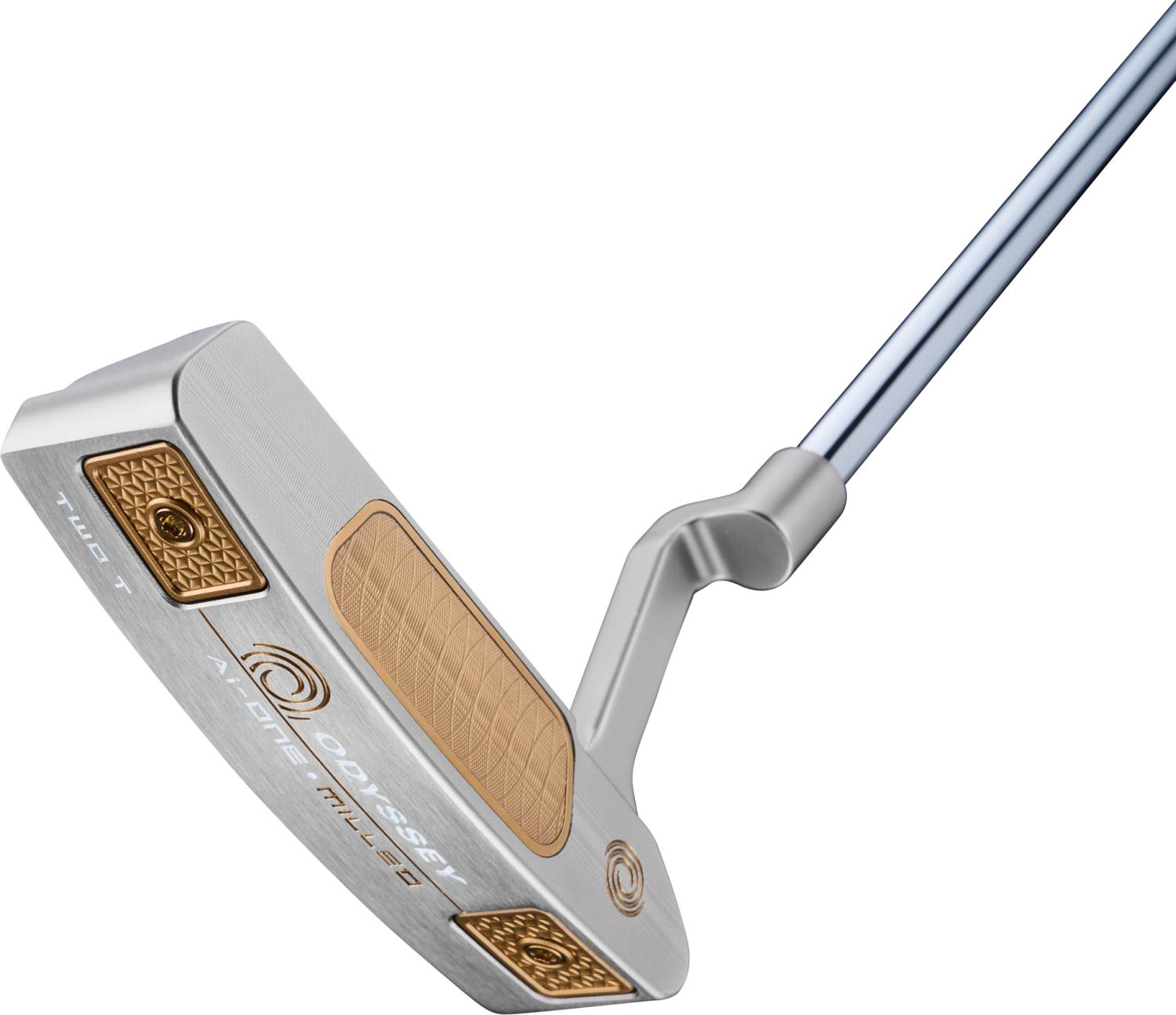 Odyssey Ai-One Milled Two CH Plumber Neck Putter