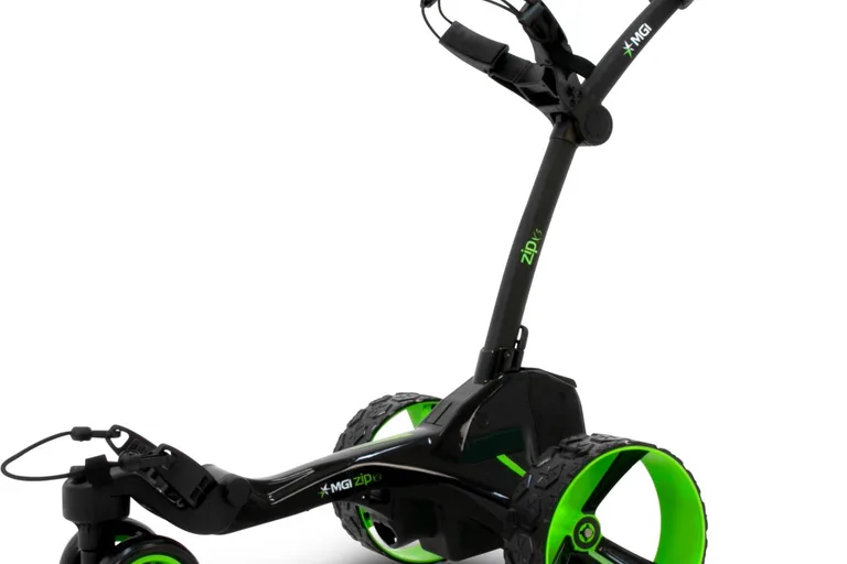 MGI Zip X5 (2024) Elektrisk golfvogn - Black - 250Wh, 24v (27 Huller)