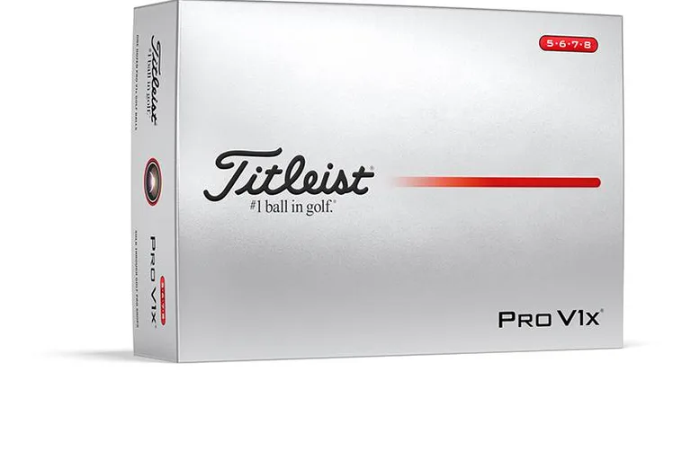 Titleist Pro V1x High Numbers (2025) Golfbolde - Wht