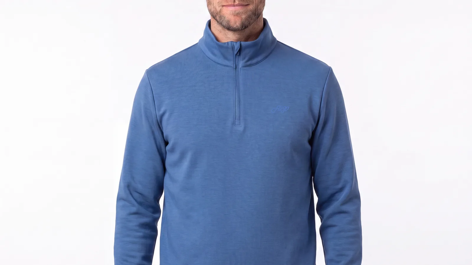 Carter Half Zip | blå