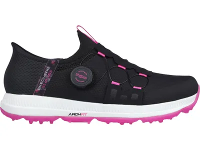 Skechers GO GOLF Elite 5 golfsko, sort/rosa