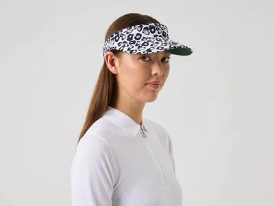 Daily Sports Print Dame Visor - Leo Contrast - Str. Onesize