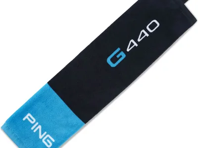 Ping G440 Tri-fold Blue/Black Håndklæde
