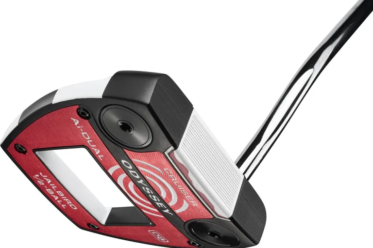 Odyssey Ai-Dual Jailbird 1/2 Ball Cruiser Double Bend Neck Putter