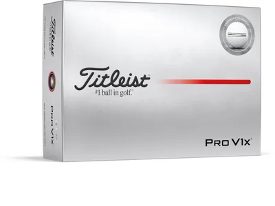 Titleist Pro V1x Enhanced Alignment (2025) Golfbolde - White