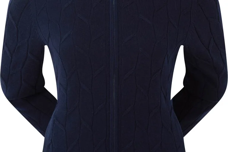 FootJoy Full-Zip Lined Pover Dame Cardigan