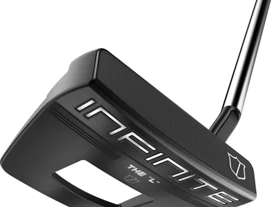Wilson Staff Infinite The L (2024) Slant Neck Herre Putter - Sort - Højre - Str. 34" - Wilson Staff COUNTERBALANCED (2022) Oversize Sort/Hvid/Rød