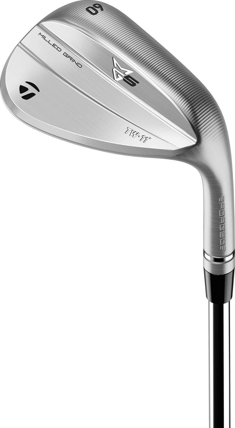 Taylormade Milled Grind 5 TW Sand Wedge - Satin Chrome - Højre - 56.0° / 12° / TW - True Temper Dynamic Gold Tour Issue 115 Stiff S200 Stål
