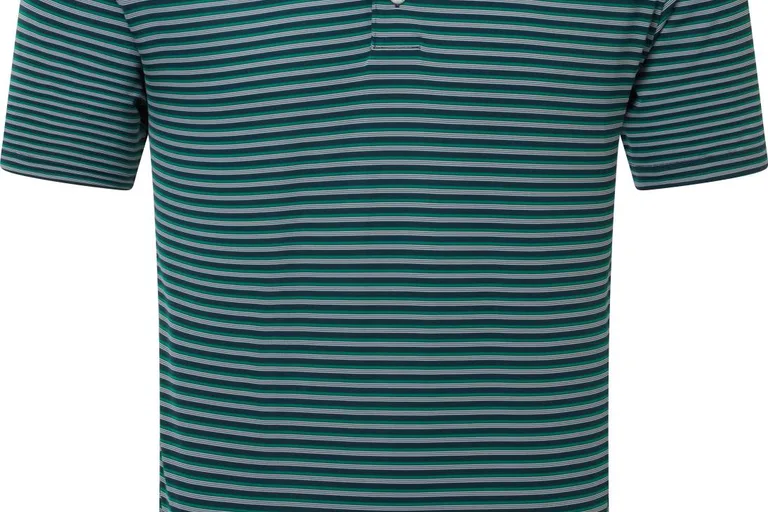 FootJoy Shadow Striple Lisle Herre Poloshirt