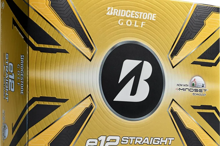 Bridgestone E12 Straight Golfbolde - Hvid