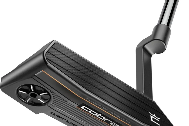 Cobra Grandsport Armlock (2024) Plumber Neck Putter - Grå - Højre - Str. 41" - Super Stroke Zenergy Flatso 17 3.0 Hvid/Sort