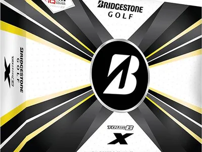 Bridgestone Tour B X (2022) Logobolde - Hvid