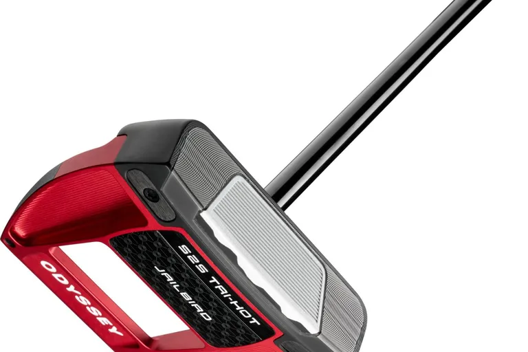 Odyssey Square 2 Square Tri-Hot Jailbird Straight Neck Putter