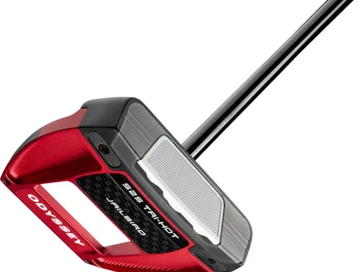 Odyssey Square 2 Square Tri-Hot Jailbird Straight Neck Putter