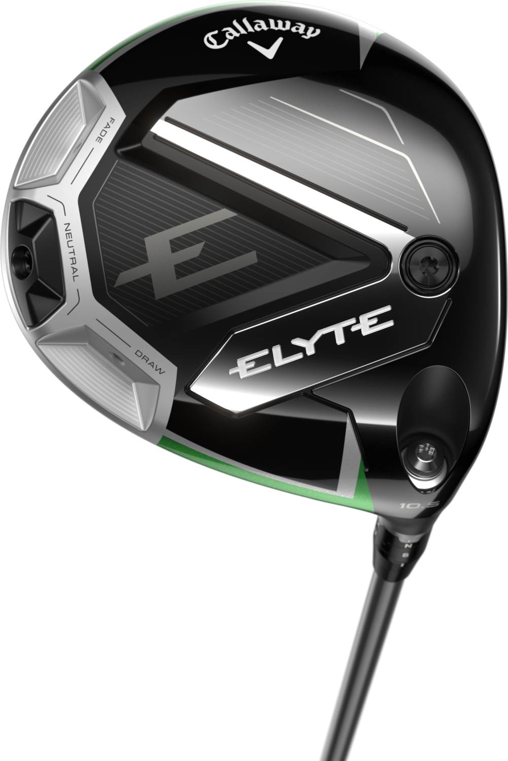 Callaway Elyte Dame Driver - Sort - Højre - 10.5° - True Temper Eldio White 40 Dame Grafit