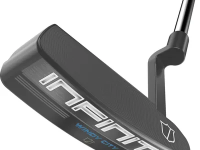 Wilson Staff Infinite Windy City (2024) Plumber Neck Dame Putter - Sort - Højre - Str. 33" - Wilson Staff COUNTERBALANCED (2022) Oversize Lyseblå/Hvid