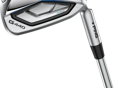 Ping G440 (Green Dot) Herre Jernsæt - Chrome - Højre - 5-9, PW, UW - Ping Alta CB Blue Regular Grafit