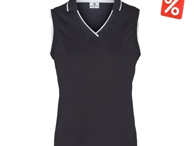 Chrystal Polo Black/white