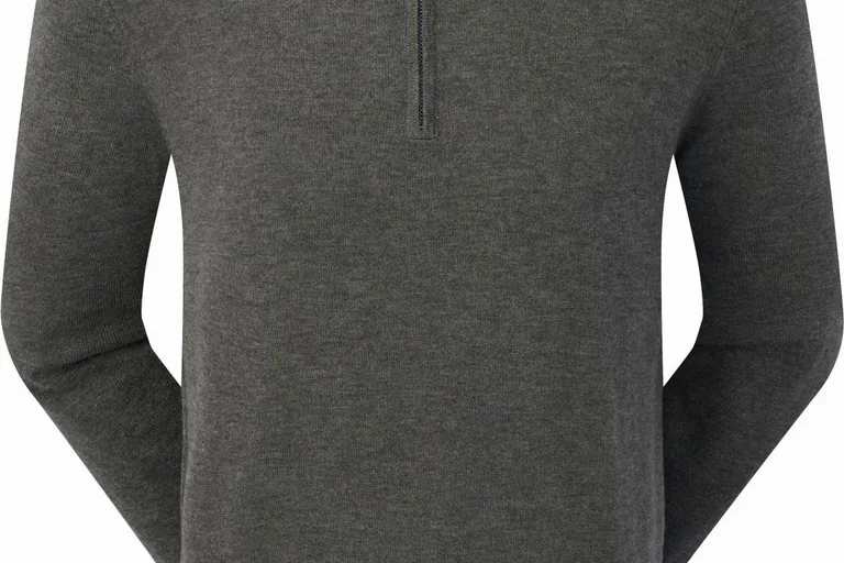 FootJoy Wool Blend 1/2 Zip Herre Pullover