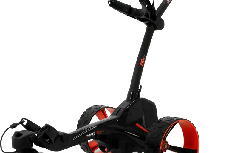 MGI Zip X3 (2024) Elektrisk golfvogn - Black - 250Wh, 24v (27 Huller)
