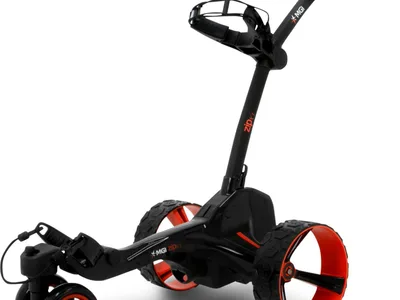 MGI Zip X3 (2024) Elektrisk golfvogn - Black - 250Wh, 24v (27 Huller)
