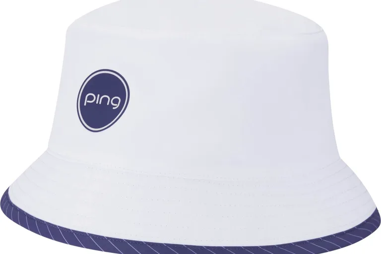 Ping G Le4 Bucket Dame Kasket - White/Plum - Str. Justerbar