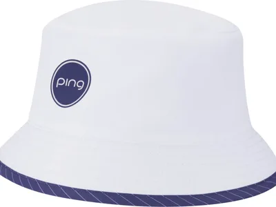 Ping G Le4 Bucket Dame Kasket - White/Plum - Str. Justerbar