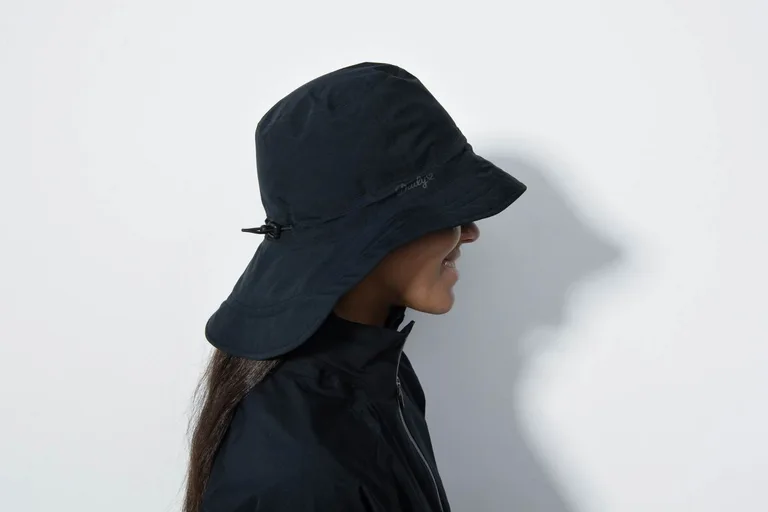 Daily Sports Flaine Rain Hat Dame Kasket - Black - Str. Onesize
