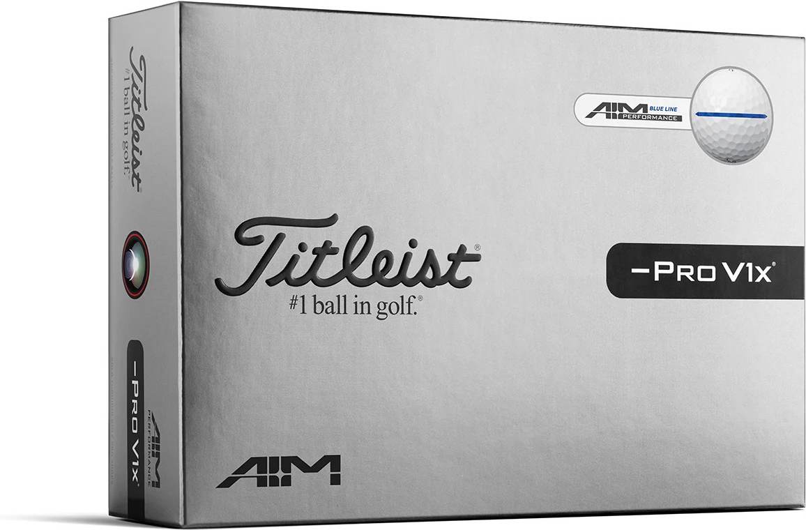 Titleist Pro V1x Left Dash Performance Alignment (2026) Golfbolde