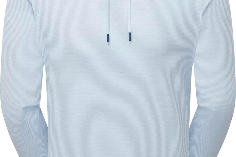 FootJoy Ottoman Jacquard Hoodie Herre Pullover