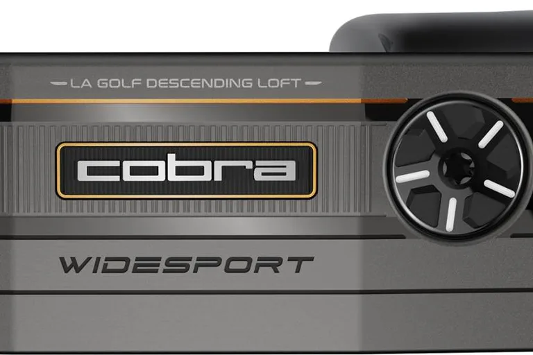 Cobra Vintage Widesport (2024) Single Bend Neck Putter - Grå - Højre - Str. 34" - Super Stroke Zenergy Pistol 1.0 1.0 Hvid/Sort