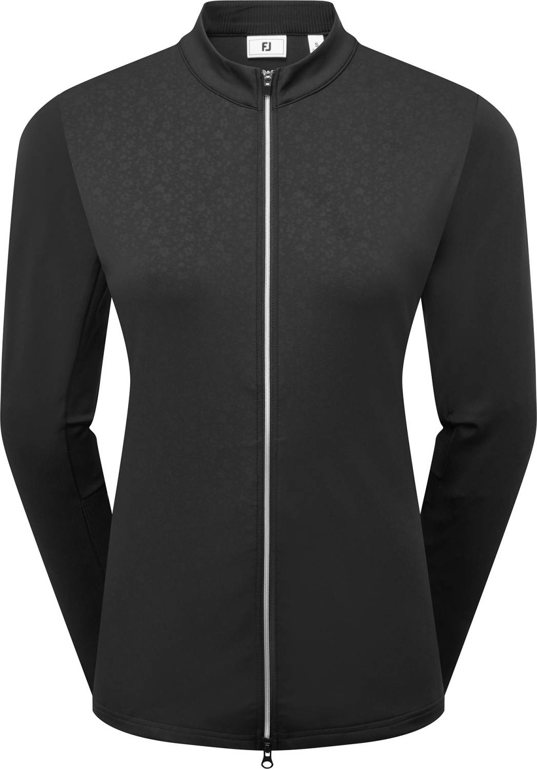FootJoy Full-Zip Debossed Midlayer Dame Cardigan