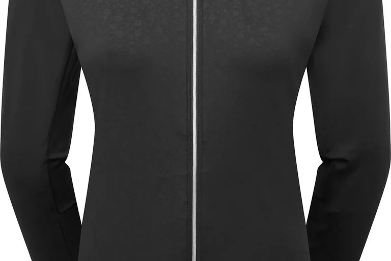 FootJoy Full-Zip Debossed Midlayer Dame Cardigan