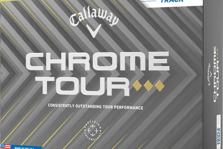 Callaway Chrome Tour Triple Diamond Triple Track (2025) Golfbolde - White/Multi