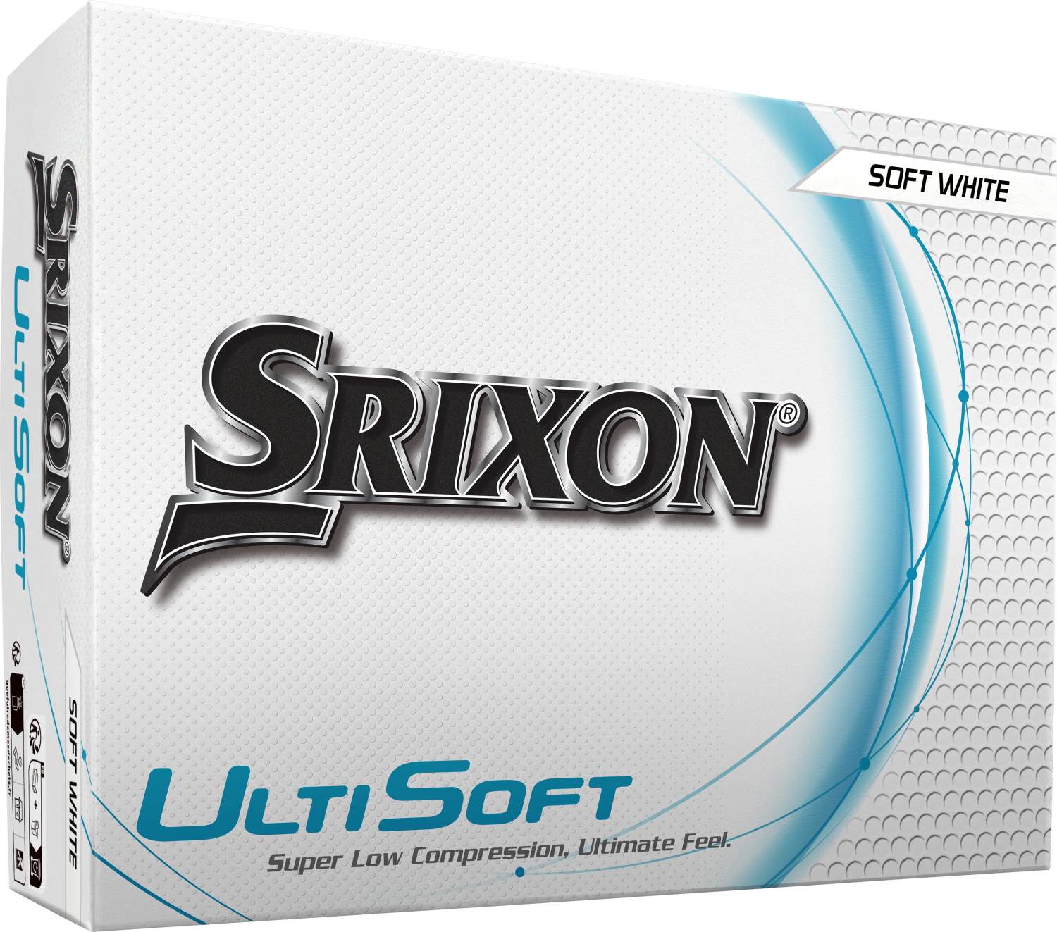 Srixon Ultisoft (2025) Herre Golfbolde - Pure White