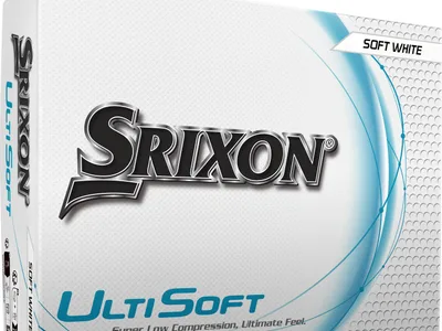 Srixon Ultisoft (2025) Herre Golfbolde - Pure White